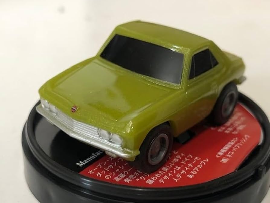 Amazon.co.jp: 初代 シルビア SILVIA 黄緑グリーン プルバック